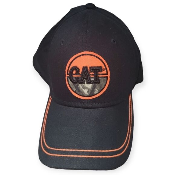 CATERPILLAR Hat Black CAT Hat - Picture 1 of 6